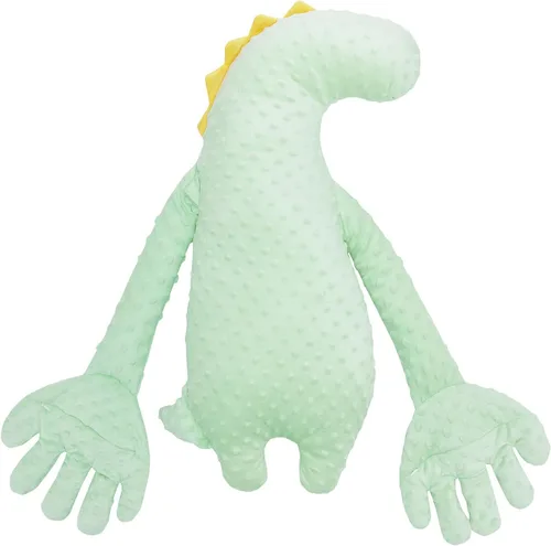 Miniatura 4 de Juguetes Suavidores para Bebés, Lindo Peluche de Animal Suave para Niñas y Niños, Figura Portátil de Dinosaurio y Unicornio para Muñecas Tranquilas