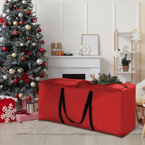 Miniatura 8 de Bolsa de almacenamiento para árbol de Navidad – Bolsas de almacenamiento para árboles artificiales desmontados