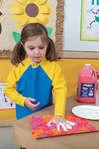 Miniatura 2 de Prang Pintura al témpera lavable lista para usar, galón, naranja