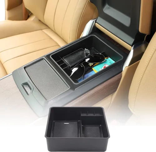 HAPPYHORSE Organizador de reposabrazos de automóvil, caja de almacenamiento compatible con Land Rover Range Rover Sport/Vogue 2023-2026 reposabrazos