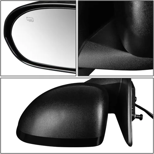 Miniatura 3 de DNA Motoring OEM-MR-CH1320262 Estilo de fábrica accionado+Función plegable manual calentada Espejo de puerta de vista lateral izquierda compatible