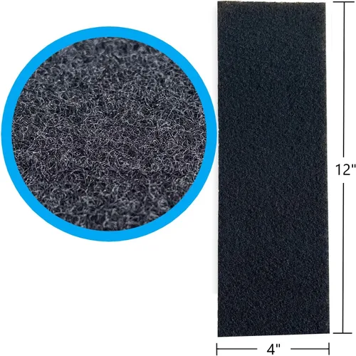 Miniatura 8 de Filtros de ventilación de aire de carbón activado para el hogar, filtros de ventilación de piso de control de polvo de 4 x 12 pulgadas, ambientador