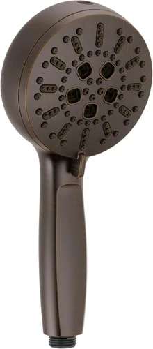 Miniatura 9 de Delta Lumicoat Stainless 59584-SS-PR-PK - Cabezal de ducha de mano de níquel cepillado de 7 ajustes para montaje en pared con spray ProClean