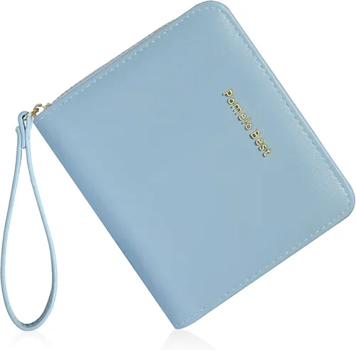 Miniatura 13 de Pomelo Best Cartera pequeña para mujer de cuero con bloqueo RFID 2025