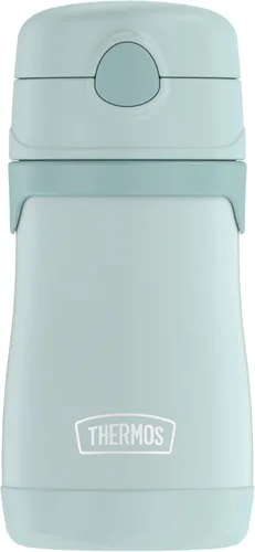 Miniatura 22 de Thermos Bebé 10 oz. Botella de acero inoxidable con popote emergente, coches
