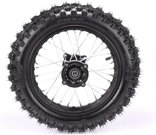 Miniatura 5 de Neumático Knobby de 1.85x12 60/100-14 delantero y 1.4x14 80/100-12 para motocross/pit bike/monkey bike/70/90/110/125/140/150/160cc scooter