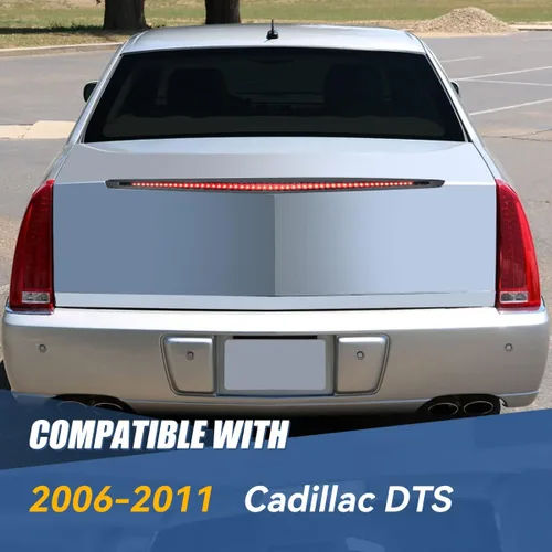 Miniatura 7 de Auto Dynasty Carcasa LED Completa Tintada para Faro Trasero Central Montado en Altura 3ª Luz de Freno de Cola Compatible con Cadillac DTS 06-11