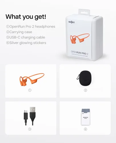 Miniatura 10 de SHOKZ OpenRun Pro 2 - Auriculares de conducción ósea, auriculares deportivos inalámbricos Bluetooth de oreja abierta para correr, entrenamientos