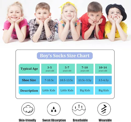 Miniatura 4 de 12 pares de calcetines de algodón atléticos para niños, calcetines de algodón medio acolchados de corte bajo