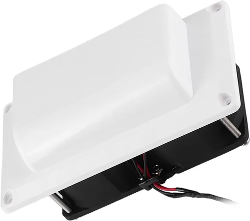 Miniatura 6 de Yosoo Health Gear Ventilador de ventilación de ventilación para autocaravana, ventilador de ventilación lateral para caravana, ventilador blanco