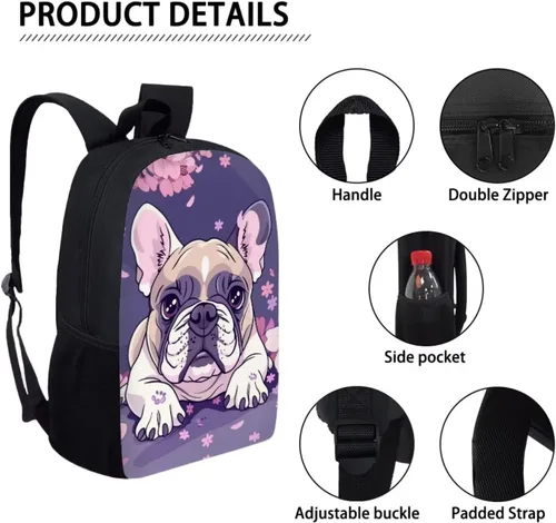 Miniatura 177 de HUGS IDEA Los animales frescos 3D niños escuela libro bolsa niños impresión mochilas, Baloncesto, Moderno