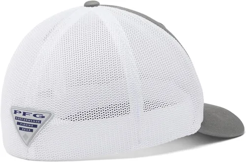 Miniatura 705 de Columbia - Gorra de malla con bandera con árboles unisex para adultos, corona alta