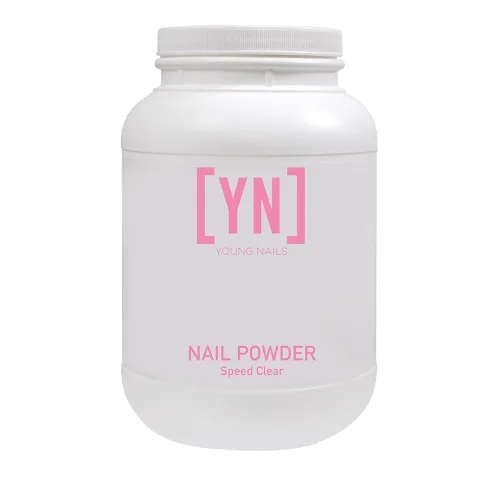 Miniatura 5 de Young Nails Polvos acrílicos, velocidad. Creado para una consistencia impecable y una adherencia superior. El polvo de velocidad comienza a fijarse