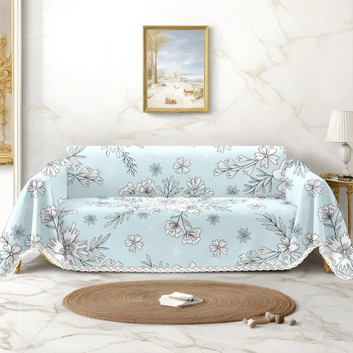 Miniatura 10 de Funda de sofá amarilla con estampado de limón y funda de sofá para sillón, funda resistente a las manchas, protector universal de muebles