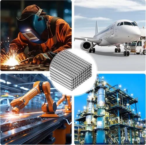 Miniatura 8 de Varillas de soldadura de aluminio, 0.063 in de diámetro, solución de aluminio de fusión fácil, varillas de soldadura de alambre de varillas