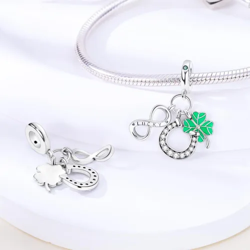 Miniatura 223 de Hapour Dijes de plata de ley 925 para pulseras, collar, joyería europea, colgante de cuentas para mujeres y madres