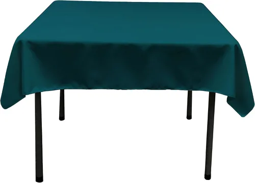 Miniatura 88 de LA Linen. Mantel cuadrado de popelina de poliéster