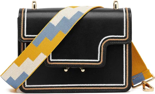 Miniatura 127 de ZOOEASS - Correa de repuesto para cartera, para colgar en el hombro o para cruzar, ancha y ajustable, de lona