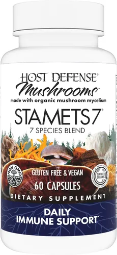 Miniatura 8 de Cápsulas Host Defense® Stamets 7®, 30, 1