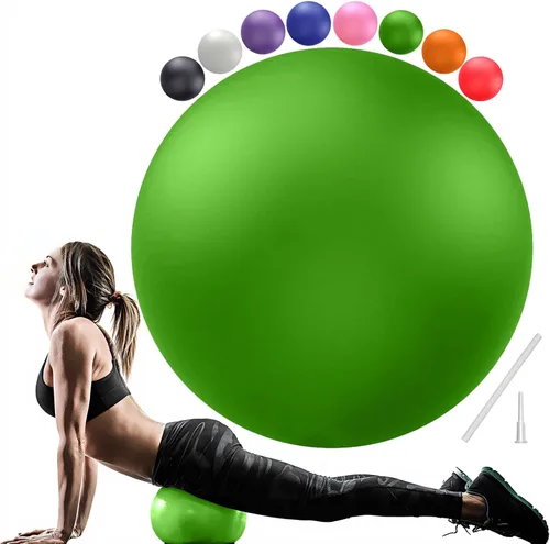 Miniatura 14 de PL-0003 Bola suave del ejercicio, silla de bola de yoga anti-estallido apoya 2200lbs PL-0003