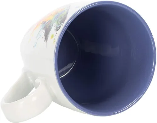 Miniatura 4 de Dean Crouser colección de taza de porcelana con diseño de acuarelas, Azul