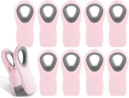 Miniatura 48 de COOK WITH COLOR Clips para bolsas de chips con imán para almacenamiento de alimentos con agarre hermético para bolsas de pan, bolsas de aperitivos