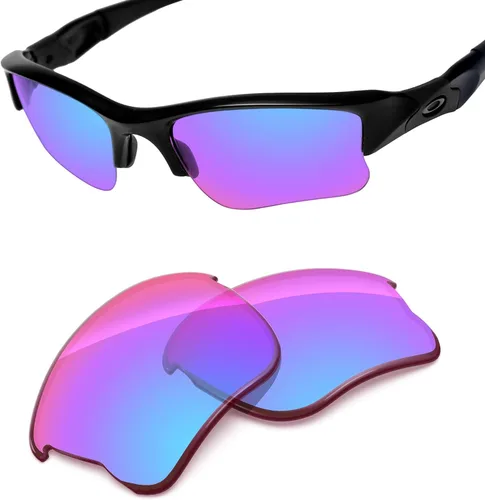 Miniatura 2 de Lentes de repuesto de rendimiento compatibles con Oakley Flak Jacket XLJ Flak Jacket XLJ Asian Fit (AF) - HD Trail Ruby