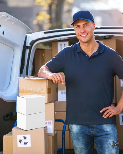 Miniatura 7 de Paquete de 40 cajas de envío pequeñas, 6 x 4 x 4, cajas de cartón corrugado para embalaje, pequeñas empresas, cajas blancas Blanco