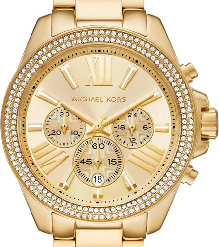 Miniatura 4 de Michael Kors Whitney - Reloj de acero inoxidable con detalles ostentosos