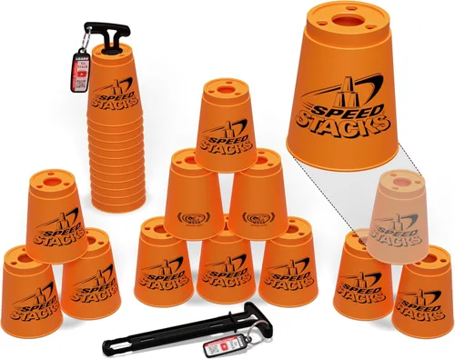 Miniatura 10 de Conjunto de vasos para apilar, deportivos, de Speed Stacks Azul