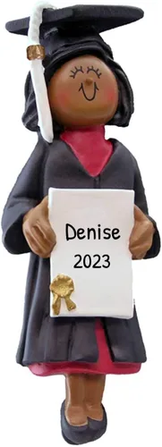Miniatura 3 de Adornos de graduación personalizados para la clase de 2025, adornos de árbol personalizados para 2025, regalos de graduación personalizados