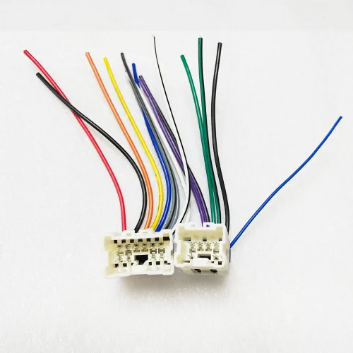 Miniatura 3 de Para Nissan Frontier Xterra Patrol X-Trail Estéreo de coche de CD DVD Power Arnés de cableado Adaptador de cable Enchufe Telar de plomo