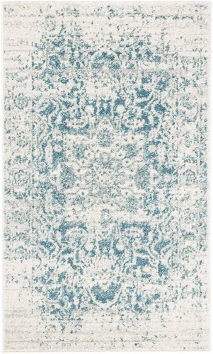 Miniatura 24 de Safavieh MAD603D - Tapete con diseño de medallón desgastado copo de nieve, colección Madison, no suelta pelos, fácil de cuidar, vestíbulo, alto