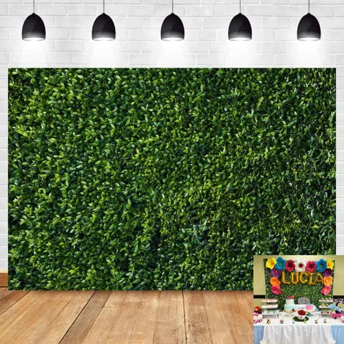 Fondo de fotografía de hojas verdes, primavera, naturaleza, al aire libre, recién nacido, baby shower, arte de pared, boda, fiesta de cumpleaños,