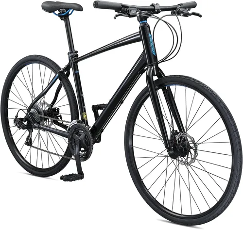Schwinn Vantage - Bicicleta híbrida deportiva para hombres y mujeres, transmisión de 21 o 24 velocidades, marco de aluminio, barra plana, frenos de