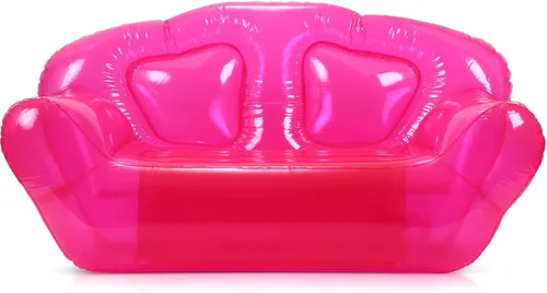 Miniatura 8 de Kigley Silla Inflable Sofás Inflables Transparentes Sofá Inflable Transparente Asiento Patio Jardín Sofá de Aire Portátil Muebles para Exterior