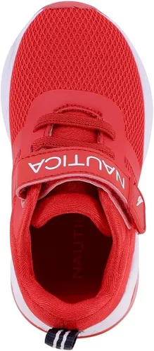Miniatura 6 de Nautica Tenis deportivos con luz intermitente para niños con una correa, a la moda y divertida para niños y niñas, disponibles en tallas para niños