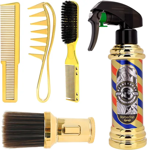 Botella de spray de 6.8 fl oz, peluquería de alta presión, peluquería continua, herramientas de peluquería para salón de belleza, uso doméstico