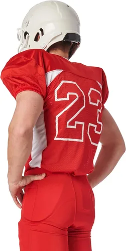 Miniatura 7 de CHAMPRO Boys' Huddle Stretch Polyester Dazzle Youth Football Game Jersey
