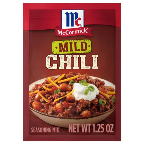 Mezcla de condimento de chile suave McCormick, 1.25 onzas
