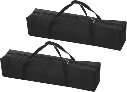 Miniatura 31 de PATIKIL Bolsa de repuesto para silla de campamento de 39 pulgadas, paquete de 2 bolsas de transporte plegables de nailon, bolsa grande