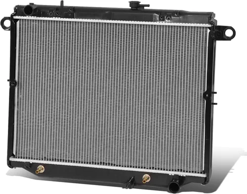 Auto Dynasty Radiador compatible con 98-02 Lexus LX470 Toyota Land Cruiser 4.7L, DPI 2282 Radiador de enfriamiento de 2 filas estilo fábrica, núcleo
