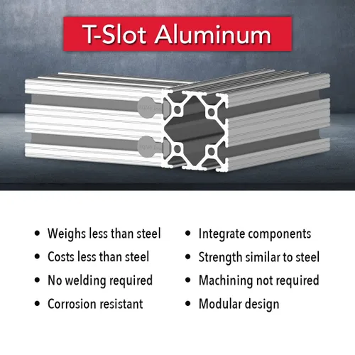 Miniatura 5 de 80/20 INC., 2020, 10 Series, 2" x 2" t-slotted extrusión X 57" de largo