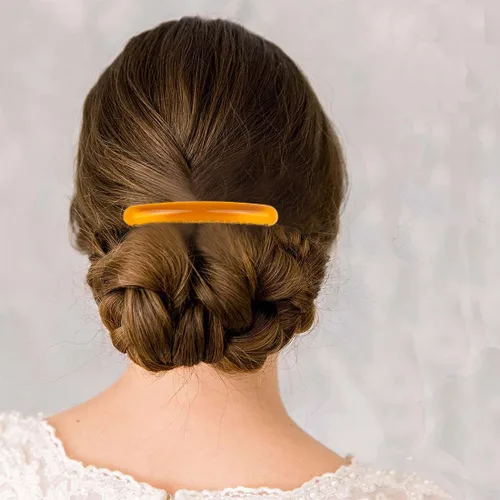 Miniatura 4 de ELANE 24 peines de plástico para cabello lateral con dientes para el cabello, accesorios para el cabello, peine para velo de boda para mujeres