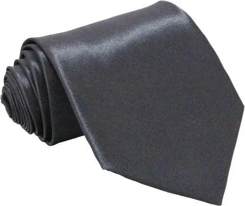 Miniatura 31 de Soophen corbata para hombre 3.75 pulgadas de color sólido