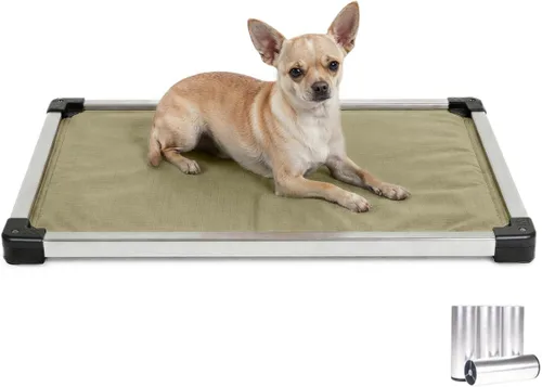 Miniatura 27 de K9 Ballistics - Cama para jaula de perro, a prueba de mordiscos, acolchada y blindada, prácticamente indestructible, patas incluidas