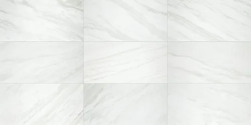 Miniatura 35 de Daltile Perpetuo - Moldura redondeada de porcelana con aspecto de mármol de porcelana de 3 x 24 pulgadas en gris eterno pulido (se vende por pieza)