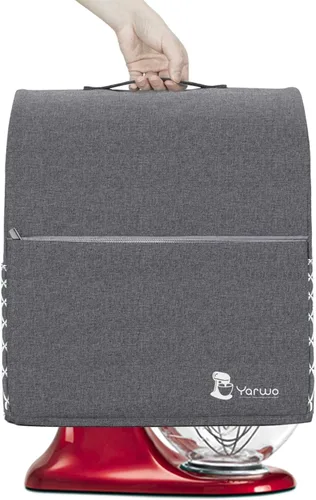 Miniatura 2 de Yarwo Funda para batidora de pie compatible con batidora KitchenAid de 4.5 cuartos y todas las de 5 cuartos, cubierta protectora contra el polvo