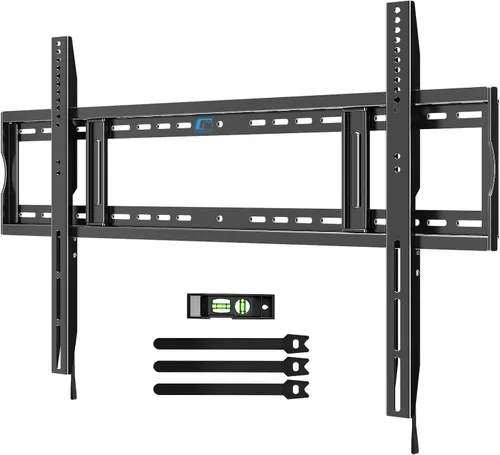 Miniatura 10 de HOME VISION Soporte de pared de TV resistente para televisores de 42 a 100 pulgadas, se adapta a televisores TCL y Samsung de 98 pulgadas, acero