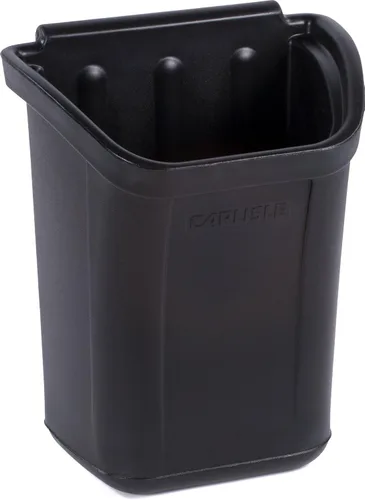 Carlisle FoodService Products CC11TH03 Papelera para carro de autobús, capacidad de 7 galones, 22 pulgadas de altura, 18 pulgadas de ancho, 12.25